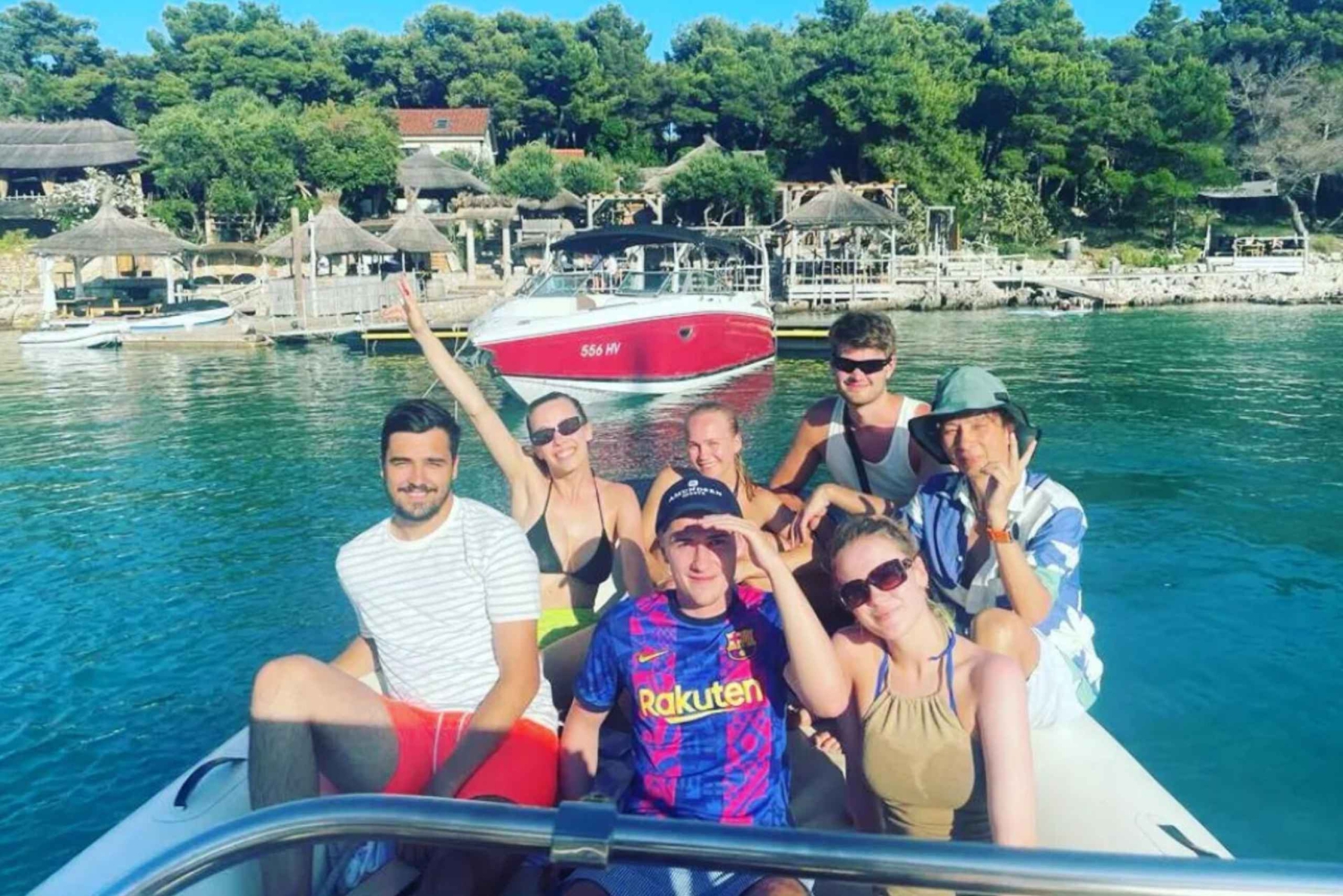 Da Hvar: Tour privato in barca delle isole Pakleni