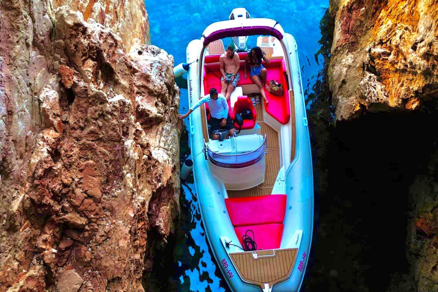 Från Hvar: Privat tur Pakleniöarna, Blå grottan & Vis....