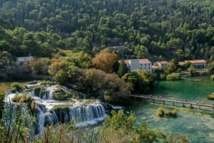 Fra Kaštela eller Solin: Krka-fossefallstur