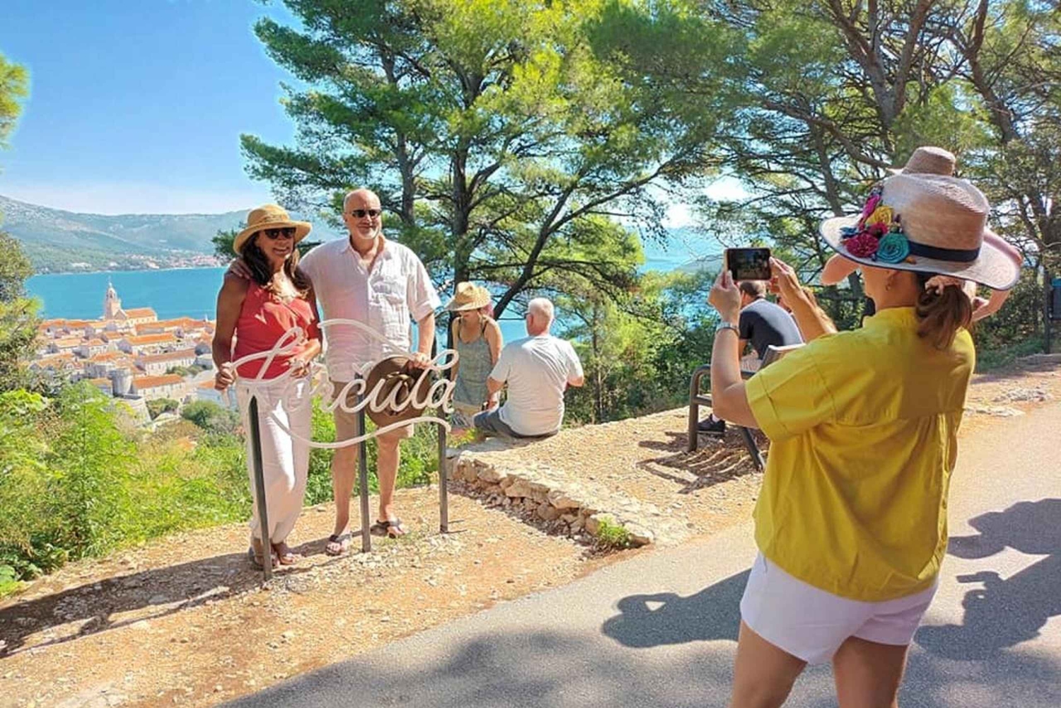 From Korcula Town: Local Wine & Sightseeing Half-Day Tour