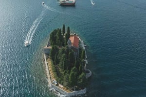 Von Kotor aus: Perast und die Bootstour der Felsendame - 2h