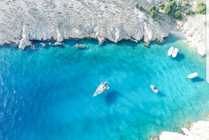 De Krk à Rijeka : Découvrez les 4 îles, tour en bateau et en catamaran