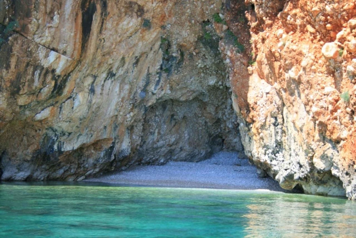 Från Lovran/Opatija: Båttur till en liten blå grotta