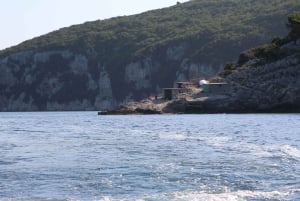 Från Lovran/Opatija: Båttur till en liten blå grotta