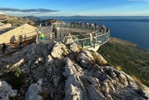 From Makarska: Biokovo Skywalk Entry Ticket with Transfers