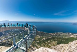 From Makarska: Biokovo Skywalk Entry Ticket with Transfers