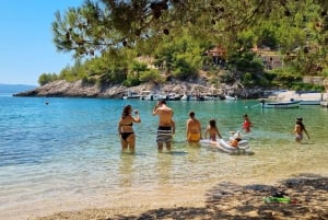 マカルスカ発：終日プライベート高速ボートツアー（3島巡り）