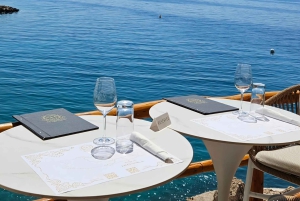 マカルスカ発：終日プライベート高速ボートツアー（3島巡り）