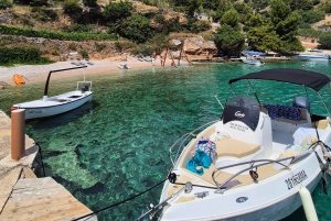 マカルスカ発：終日プライベート高速ボートツアー（3島巡り）