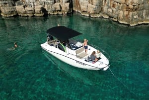 Från Makarska: Hvar Island North Shore Speedboat Tour