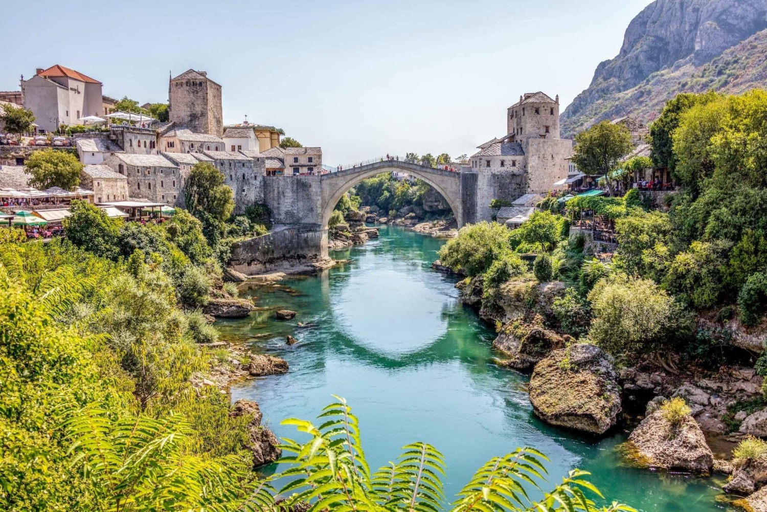 Da Riviera de Makarska: Viagem de um dia para Mostar
