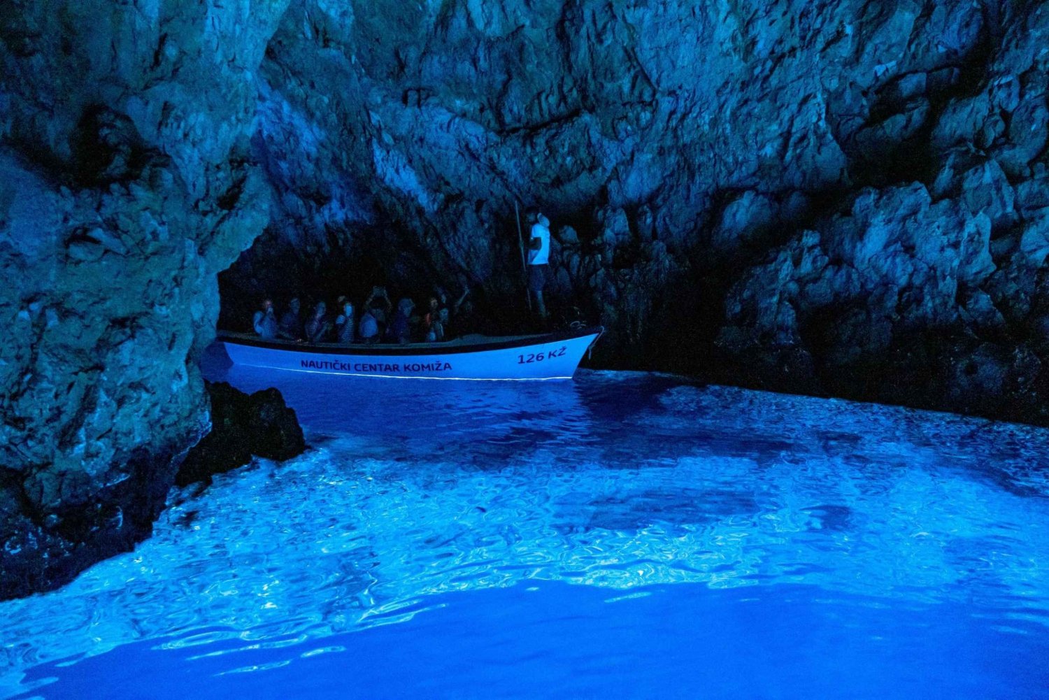 De Milna ou Supetar: Magical Blue Cave Island Hopping