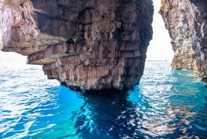 Depuis Milna ou Supetar : visite des îles et grotte bleue