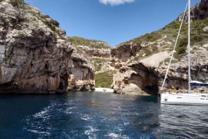 Depuis Milna ou Supetar : visite des îles et grotte bleue
