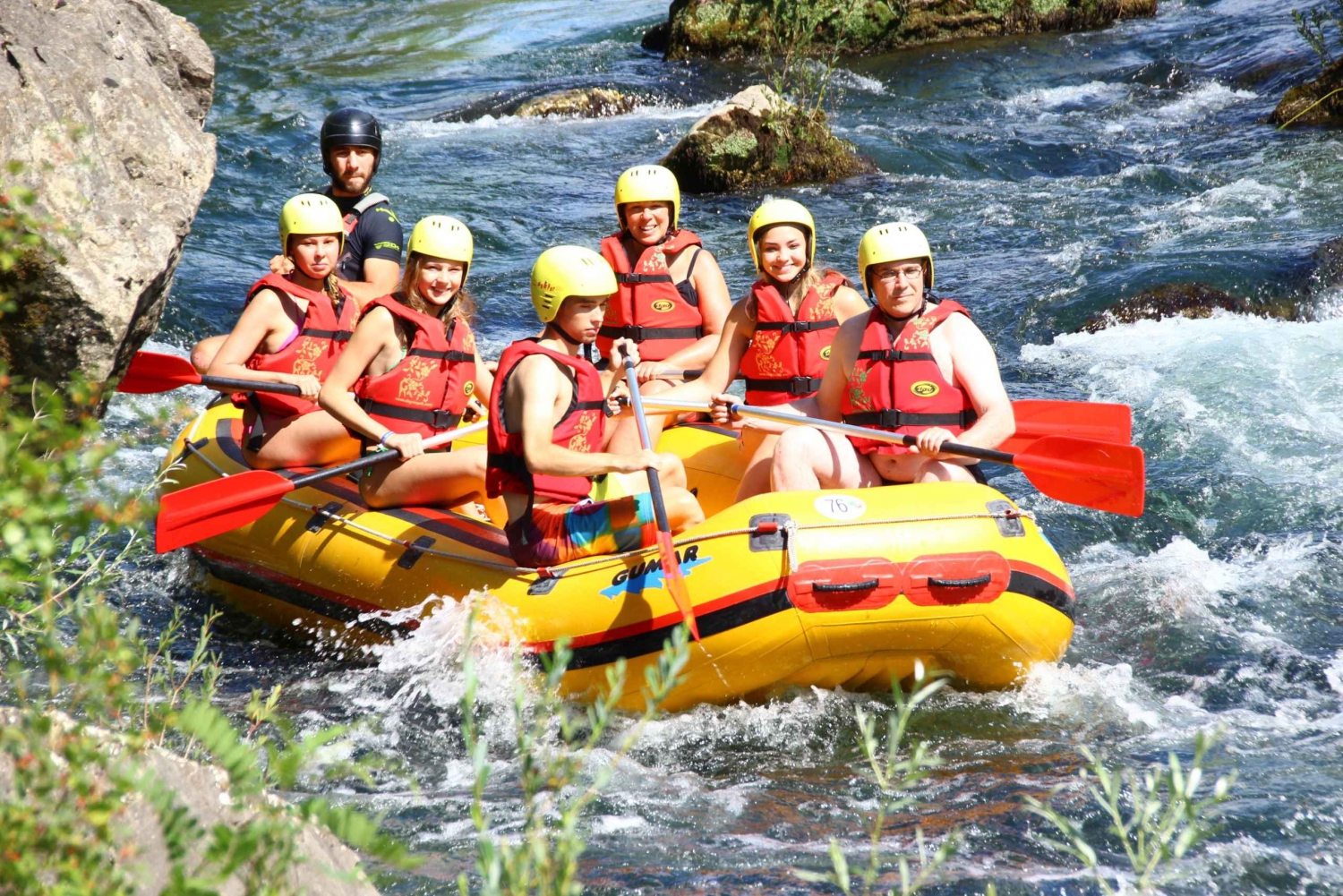 From Omiš: Cetina River Rafting Trip with Underwater Cave