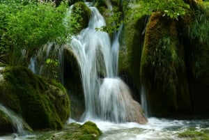 Van Omiš: Krka-watervallen en Trogir-tour met kleine groepen