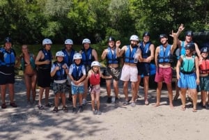 Van Omiš/Split: ervaring met raften op de rivier de Cetina