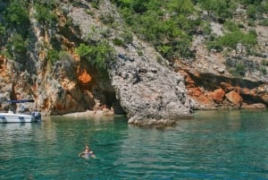 Fra Opatija/Lovran: Svøm på øya Cres og besøk byen Beli