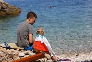 Fra Opatija/Lovran: Svøm på øya Cres og besøk byen Beli