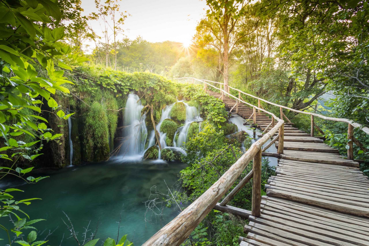 From Porec and Rovinj: Full-Day Plitvice Lakes Guided Trip