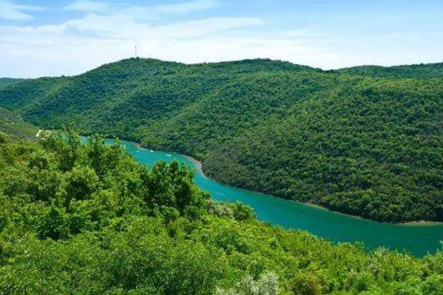 Fra Poreč: Båttur til Limfjorden, Rovinj og Vrsar