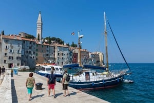 From Pula: Day Cruise to Rovinj, Lim Fjord & Red Island
