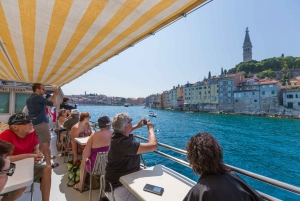 From Pula: Day Cruise to Rovinj, Lim Fjord & Red Island