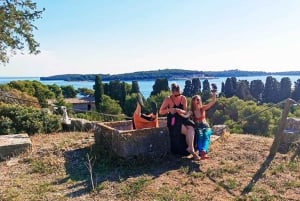 From Pula: Island Stop and National Park Day Cruise