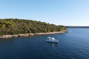 From Pula: Private Boat Tour and Brijuni National Park