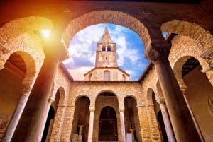 From Rovinj: Istria Day Tour to Poreč, Grožnjan & Motovun