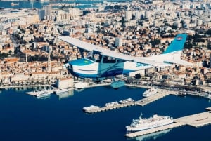 From Sinj: Panoramic Flight over Split