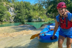 From Slunj: Mrežnica Canyon Kayaking Tour