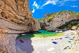 Splitistä: 5 saaren ja sinisen luolan venekierros