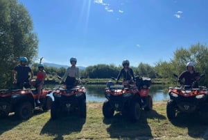 Da Spalato: Tour adrenalinico safari in quad