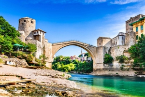 From Split and Trogir: Mostar Tour with Kravica Waterfalls