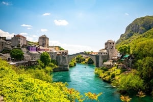 From Split and Trogir: Mostar Tour with Kravica Waterfalls