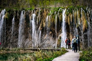 Från Split/Trogir: Guidad gruppresa till Plitvicesjöarna