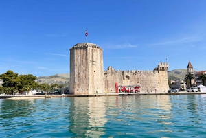 Depuis Split/Trogir : Lagon bleu et 2 îles - demi-journée privée