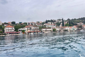 Depuis Split/Trogir : Lagon bleu et 2 îles - demi-journée privée