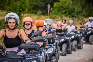 スプリットからピクニック付きATVディナラ山ツアー