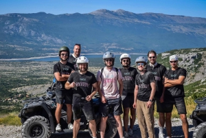 スプリットからピクニック付きATVディナラ山ツアー