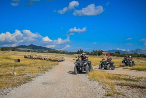 スプリットからピクニック付きATVディナラ山ツアー