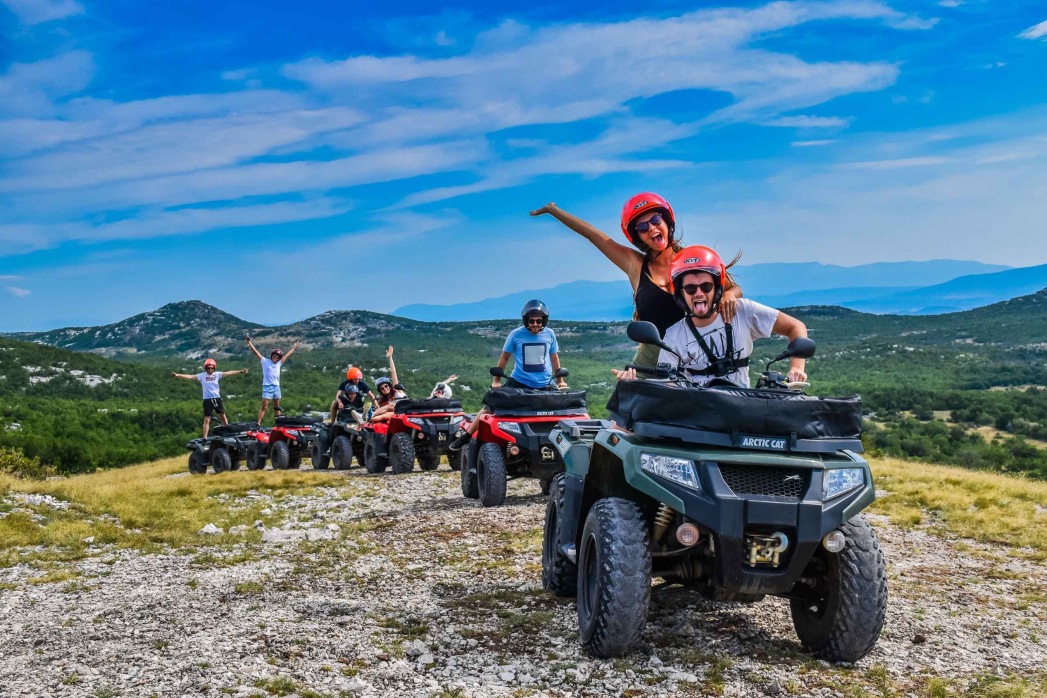 From Split: ATV Quad Bike Mountain Tour