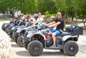 Fra Split: ATV Quad Tour Adventure med svømming og piknik