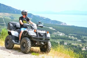 Depuis Split : Aventure ATV Quad Tour avec baignade et pique-nique