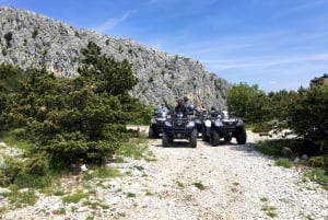 Da Spalato: Avventura in quad ATV con nuoto e picnic