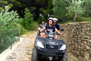 Depuis Split : Aventure ATV Quad Tour avec baignade et pique-nique
