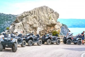 Ze Splitu: ATV Quad Tour Adventure z pływaniem i piknikiem