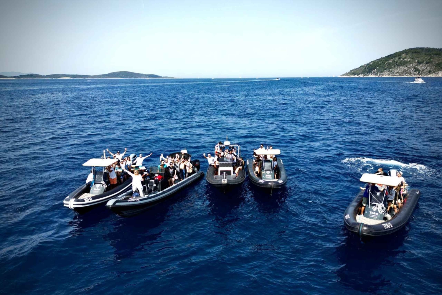 De Split: Caverna azul e cruzeiro de mergulho com snorkel nas 5 ilhas