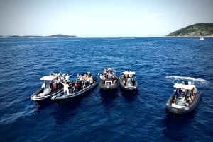 De Split: Caverna azul e cruzeiro de mergulho com snorkel nas 5 ilhas